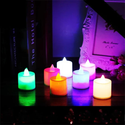 STA LED Fake Candles Lamp  - 24 PCs