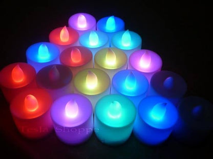 STA LED Fake Candles Lamp  - 24 PCs