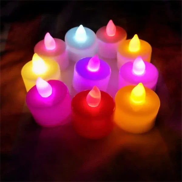 STA LED Fake Candles Lamp  - 24 PCs