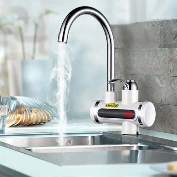 Instant Hot Water Tap Electric Geyser for Bathroom and Kitchen Basin