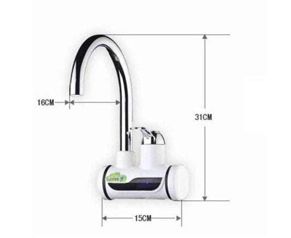 Instant Hot Water Tap Electric Geyser for Bathroom and Kitchen Basin